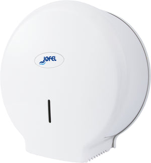 Dispensador Jofel Valor para papel higiénico jumbo 9" blanco"