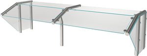Protector clásico sencillo para buffet DineXpress para módulo de 6 pozos
