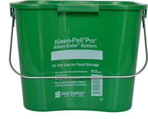 Cubeta sanitaria Kleen-Pail PRO Kleen-Color 6 qt verde