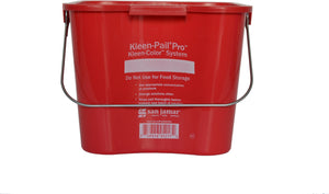 Cubeta sanitaria Kleen-Pail PRO Kleen-Color 6 qt roja