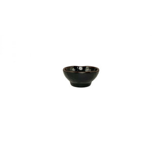Platillo de melamina Tenmoku 2 oz 3 1/4"