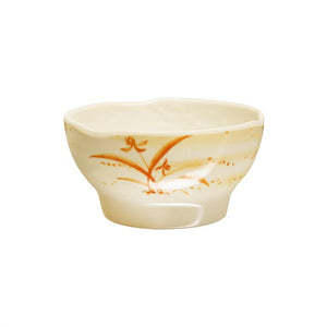 Tazón para arroz de melamina Gold Orchid 10 oz 4 1/2"