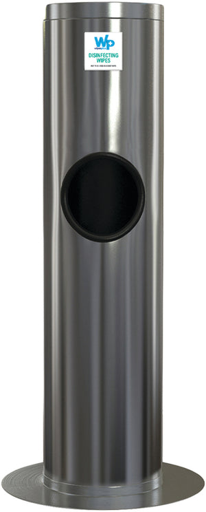 Dispensador WipesPlus de Piso en Acero Inoxidable 37" Plateado