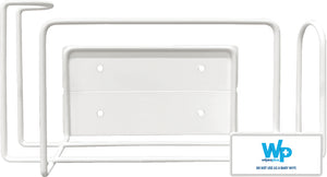 Soporte de Alambre WipesPlus para Paquetes 5.25" Blanco