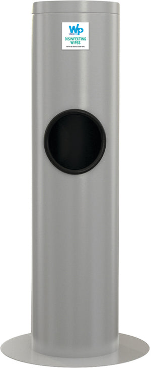 Dispensador WipesPlus de Piso Recubierto 35" Plateado