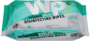 Paquete de Repuesto de Toallitas Desinfectantes WipesPlus 80 Piezas