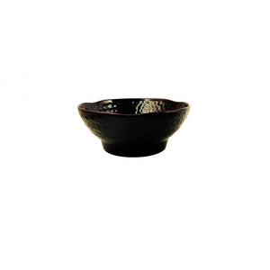 Bowl sopero ondulado de melamina Tenmoku 38.5 oz 8"