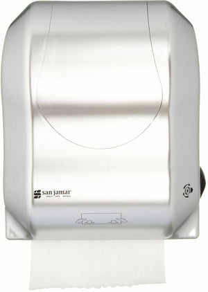 Dispensador Summit Simplicity Essence mecánico sin contacto para toalla acero inoxidable