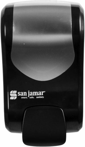 Dispensador manual Summit Rely para jabón en espuma 900 ml negro/acero inoxidable