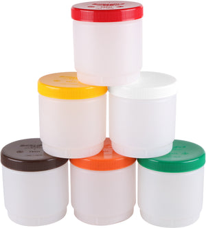 Contenedor de Respaldo Store N' Pour de 16 oz con Tapas Surtidas