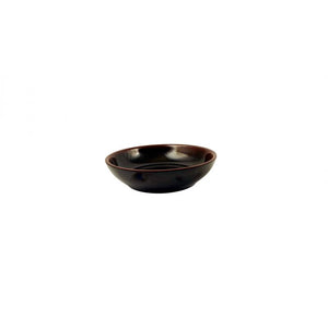 Bowl plano de melamina Tenmoku 9 oz 5 1/2"