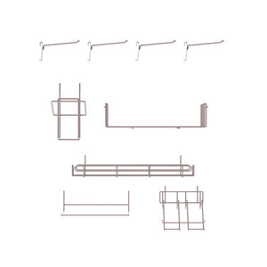 Sistema SmartWall Metro a muro epóxico Metroseal gris 18.125 x 23.125 x 10.125 pulg