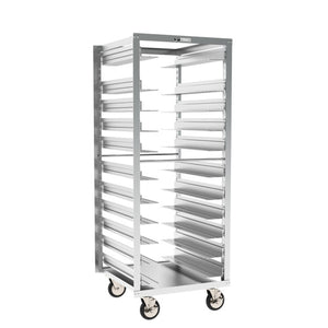 Metro Roll-In Refrigerator Pan Rack con Adjustable Slides