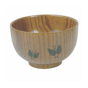 Bowl de madera para arroz y sopa miso 15 oz 5"