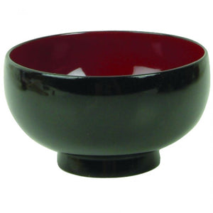 Bowl de madera para arroz y sopa miso 9 oz 4" modelo 45-8