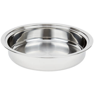 4 qt de repuesto redondo acero inoxidable inserto para alimentos para Orion® redondo chafer