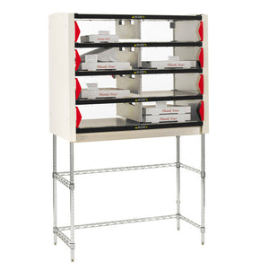Metro HS-1842LEGKIT-3F Metro2Go estación caliente Freestanding Leg Kit con Roll-under Storage 18.125 x 41.875 x 34.625 pulg