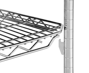 Metro qwikSLOT Wire Display repisa, cristal ahumado