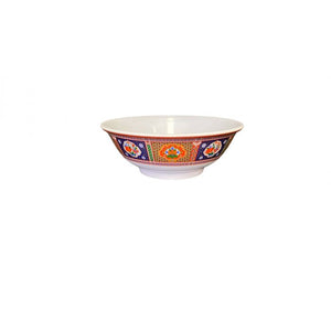 Bowl sin borde de melamina Peacock 32 oz 7 1/2"