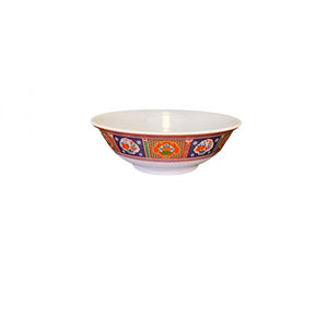 Bowl sin borde de melamina Peacock 52 oz 8 3/4"