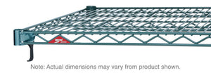 Repisa Metro Super Adjustable Super Erecta de 1 repisas epóxico Metroseal verde