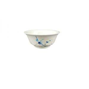 Tazón ondulado de melamina Blue Bamboo 25 oz 6 1/4"