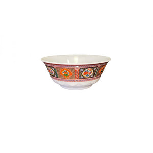 Bowl festonado de melamina Peacock 34 oz 7 1/4"