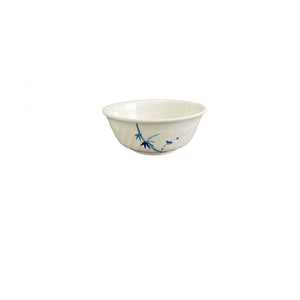 Tazón con diseño espiral de melamina Blue Bamboo 21 oz 6"