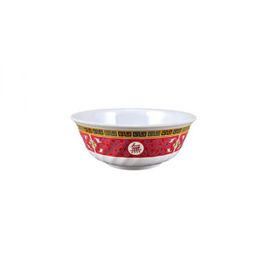 Bowl swirl de melamina Longevity 32 oz 6 7/8"