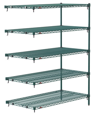 Extensión de anaquel Metro Super Adjustable Super Erecta epóxico Metroseal verde