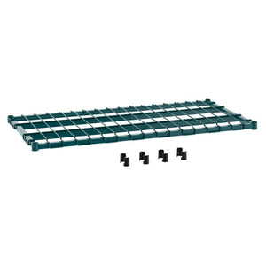 Repisa Metro Super Erecta de 1 repisas epóxico Metroseal verde DRK3