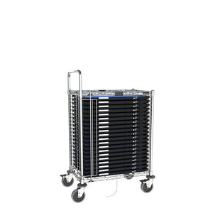Metro Half-Height Side-Load ESD Safe Electronics charola Transport Carts 20.75 x 31.125 x 47.375 pulg