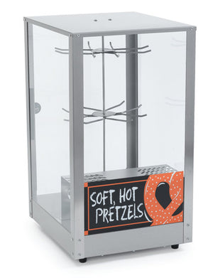Exhibidor giratorio de pretzels