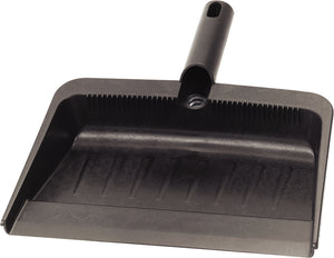 Recogedor Plástico Flexible Flo-Pac 12" x 8" Negro