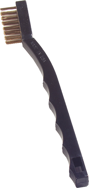 Cepillo Tipo Cepillo Dental con Cerdas de Latón 7" Negro