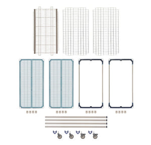Rack de secado Metro para charolas 24.25 x 47.75 x 74.1875 pulg PR48VX3