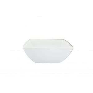 Bowl cuadrado de melamina blanco 60 oz 8" x 3 1/4"