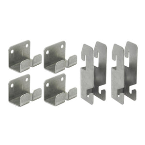 Sistema SmartWall Metro a muro acero inoxidable 2.5 x 4.375 x 1.75 pulg