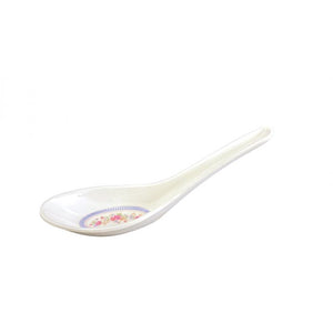 Cuchara para sopa wonton de melamina Rose 3/4 oz 5 5/8" x 1 5/8"
