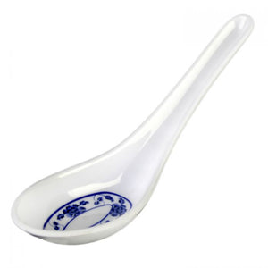 Cuchara para sopa wonton de melamina Lotus 3/4 oz 5 5/8" x 1 5/8"