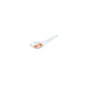 Cuchara para sopa wonton de melamina Longevity 3/4 oz 5 5/8" x 1 5/8"