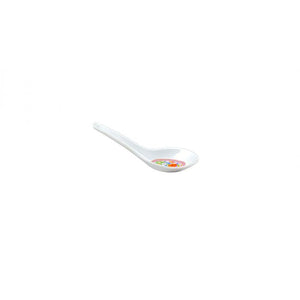Cuchara de melamina Peacock 3/4 oz 5 1/4" x 1 3/4"