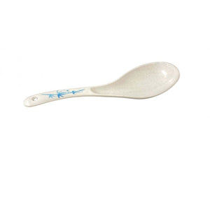 Cucharón/cuchara de melamina Blue Bamboo 2 1/2 oz 8 3/4" x 2 3/4"
