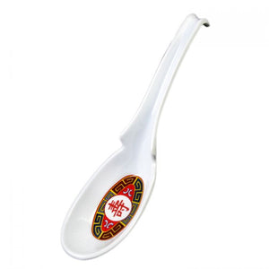 Cuchara sopera de melamina Longevity 1 oz 6 1/4" x 1 3/4"