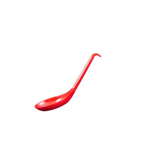 Cuchara para sopa de melamina 0.6 oz 6" x 1-3/4" Pure Red