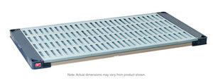 MetroMax 4 Plastic industrial repisa con Grid Mat