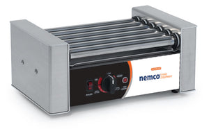 Roller grill manual cromado para 18 hot dogs 18 1/2 x 16 1/4 x 7 pulg
