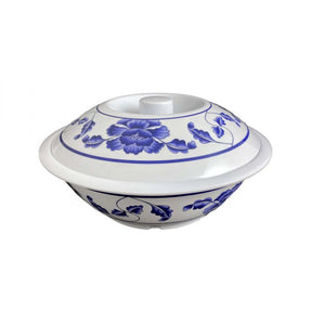 Bowl de servicio con tapa de melamina Lotus 75 oz 10"