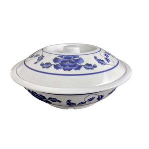 Bowl de servicio con tapa de melamina Lotus 80 oz 11"