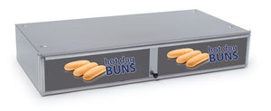 Caja de acero inoxidable para panecillos 35 1/2 x 19 x 6 1/4 pulg
